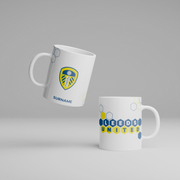 Leeds United FC HexaHero Personalized Mug