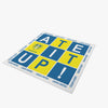 Leeds United FC Square "Ate It Up" Fleece Blanket