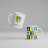 Leeds United FC Square "Ate It Up" Mug