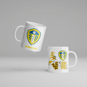 Leeds United FC Personalized "LOVE" Logo Mug