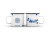 Leicester City FC HexaHero Personalized Enamel Camping Mug