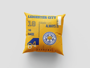 Leicester City FC Personalized Pride Supporters 18" Cushion