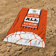 Luton Town FC Slogan Beach Towel