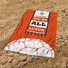 Luton Town FC Slogan Beach Towel