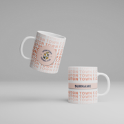 Luton Town FC Fan Personalized Mug