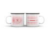 Middlesbrough FC Fan Personalized Enamel Camping Mug