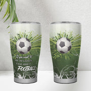 Talk About Football Tumbler