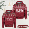 Wifey Hubby Christmas Hoodie