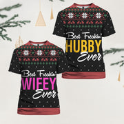 Matching Outfits Couple Christmas T-shirt