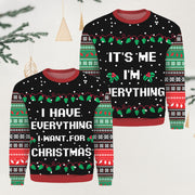 Couple Everything Ugly Christmas Sweater