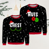 Chest and Nuts Christmas Sweater