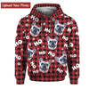 Personalized HOHO Dog Pattern Hoodie