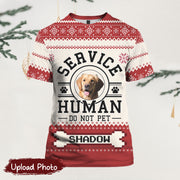 Personalized Service Human Dog Sweater