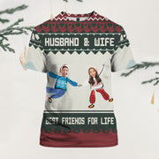 Best Friends For Life Couple Christmas Sweater