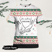 Personalized Mr and Mrs Ugly Christmas Sweater