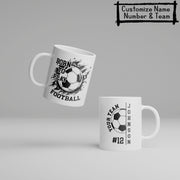 Born To Play Football Mug