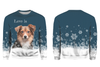 Love is My Dog Photo Upload Christmas Sweater