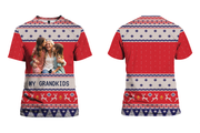 Personalized Photo My Grandkids T-Shirts