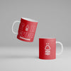 Nottingham Forest FC Personalized Forever Logo Mug