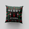 Nottingham Forest FC Personalized Merry Kickmas 18" Cushion