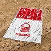 Nottingham Forest FC Square "Ate It Up" Beach Towel