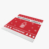 Nottingham Forest FC Personalized Christmas Spirit Fleece Blanket