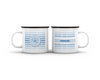 Queens Park Rangers FC Fan Personalized Enamel Camping Mug