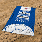 Reading FC Slogan Beach Towel