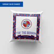 Reading FC Personalized Tis' The Season 18" Cushion