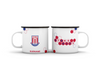 Stoke City FC HexaHero Personalized Enamel Camping Mug