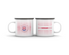 Stoke City FC Fan Personalized Enamel Camping Mug