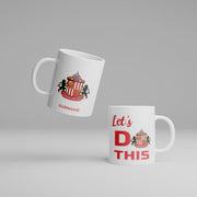 Sunderland AFC Personalized "Let's Do This" Logo Mug