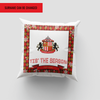 Sunderland AFC Personalized Tis' The Season 18" Cushion