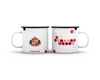 Sunderland AFC HexaHero Personalized Enamel Camping Mug