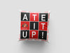 Sunderland AFC Square "Ate It Up" 18" Cushion