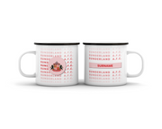 Sunderland AFC Fan Personalized Enamel Camping Mug