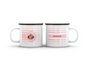 Sunderland AFC Fan Personalized Enamel Camping Mug