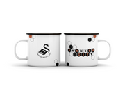 Swansea City AFC HexaHero Personalized Enamel Camping Mug