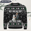 Best Dog Dad Ever Ugly Sweater