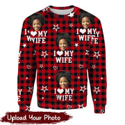 Personalized I love my wife Sweater