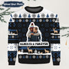 Always and Forver Photo Upload Couple Sweater