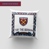 West Ham United FC Personalized Tis' The Season 18" Cushion