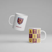 West Ham United FC Square "Ate It Up" Mug