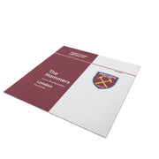 West Ham United FC Team Info Fleece Blanket