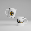 Wolverhampton Wanderers FC HexaHero Personalized Mug