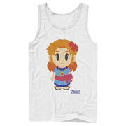 Men's Nintendo Legend of Zelda Link's Awakening Marin Avatar  Adult Tank Top