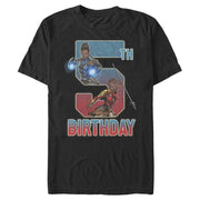 Men's Marvel Shuri and Okoye 5th Birthday  Adult T-Shirt