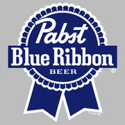 Men's Pabst Beer Blue Ribbon Logo  Adult T-Shirt