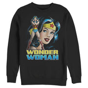 Men's Justice League Classic Portrait  Adult Sweatshirt