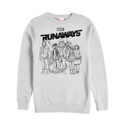 Men's Marvel Runaways Sleek Team  Adult Sweatshirt